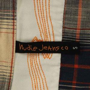 Nudie Jeans チェックシャツ ベージュ