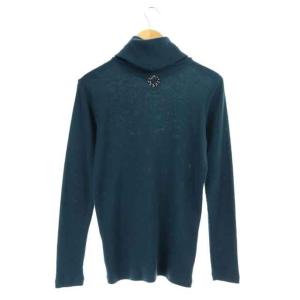 glamb タートルネックニットセーター ブルー