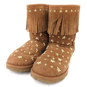 JIMMY CHOO ムートンブーツ 23cm ベージュ