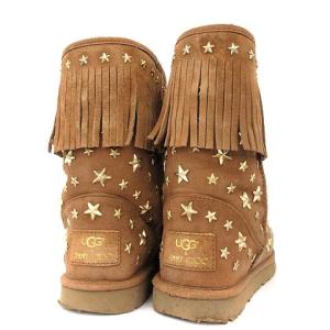 UGG australia JIMMY CHOO ムートンブーツ 23cm ベージュ