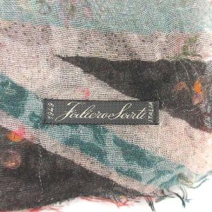 Faliero Sarti ストール マフラー 総柄 マルチカラー