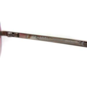 CHANEL サングラス ココマーク グラデーション ラインストーン 6217 120 ピンク 4017-D