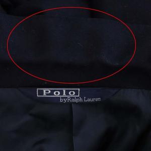 POLO RALPH LAUREN ヴィンテージ テーラードジャケット ダブル ブレザー 紺ブレ ネイビー