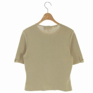 Salvatore Ferragamo コットンニットセーター  ベージュ
