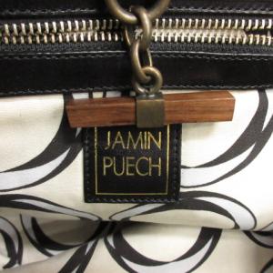 JAMIN PUECH ワンショルダーバッグ ハンドバッグ 2WAY 斜めがけ レザー 黒 ブラック