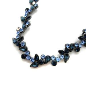 GIVENCHY ネックレス イヤリング 2点セット ストーン 青