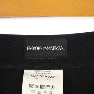 EMPORIO ARMANI サイドジップショートパンツ I40 ブラック