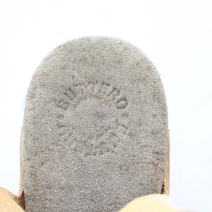 BUTTERO スタッズスエード切替サンダル 34 ベージュ