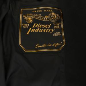 DIESEL Industry テーラードジャケット ジップアップ M ブラック