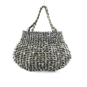 ANTEPRIMA ビーズ装飾ハンドバッグ ブラック