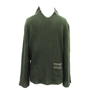 Salvatore Ferragamo ヴァラボタンニットカーディガン グリーン