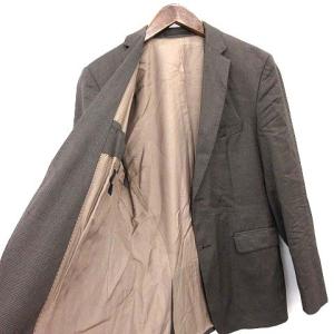 HUGO BOSS スーツ セットアップ ジャケット 2B パンツ 46 M ブラウン