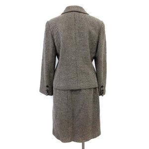 Chloe ヴィンテージ ツイードスーツセットアップ 40 グレー