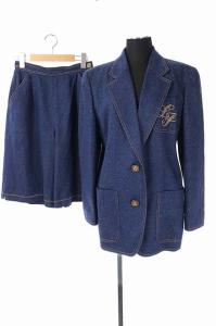 デニムセットアップ ネイビー