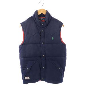 中綿ベスト ネイビー