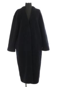 Grace Class 18AW ノーカラー ムートンコート リバーシブル シープスキン 36