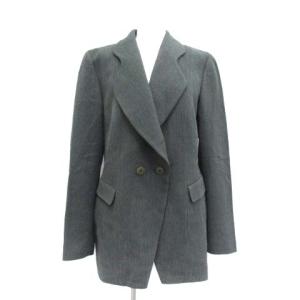 90s ヴィンテージ テーラードジャケット 38 グレー