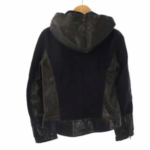 ISAMU KATAYAMA BACKLASH ホースレザージャケット 1 ブラック