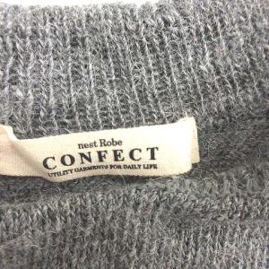 nest Robe CONFECT  ウールアルパカニットセーター  グレー
