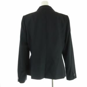 GIORGIO ARMANI テーラードジャケット イタリア製 ウール 48 XL 黒 ブラック