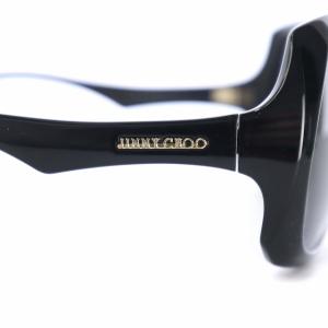 JIMMY CHOO ELY/S サイドロゴサングラス ブラック