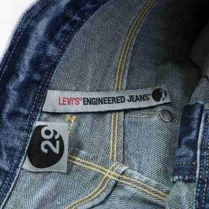 LEVI'S ENGINEERED JEANS ダメージ加工デニムパンツ 29 インディゴ