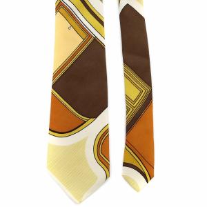 HERMES ネクタイ レギュラータイ シルク  マルチカラー