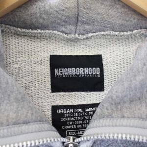 NEIGHBORHOOD ジップアップスウェットパーカー グレー