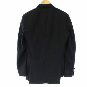 KRISVANASSCHE シングル 2B 総裏地 テーラードジャケット 46 黒