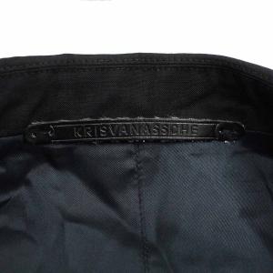 KRISVANASSCHE シングル 2B 総裏地 テーラードジャケット 46 黒