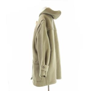 MHL. ダッフルコート ロング ミドル丈 ウール 2 M カーキ