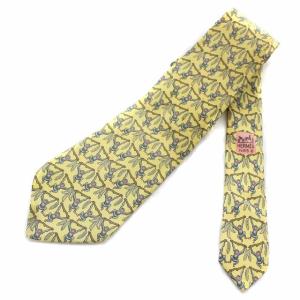 モンキーシルクネクタイ イエロー