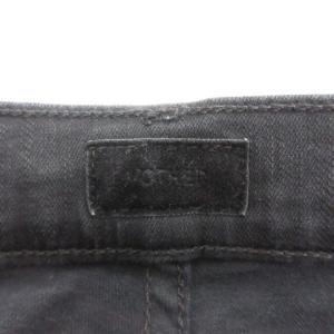 MOTHER INSIDER CROP STEP FRAY デニム パンツ ジーンズ カットオフ W27 L 黒 ブラック
