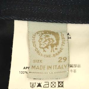 DIESEL YARIK B デニムパンツ ジーンズ ストレート ボタンフライ W29 L30 ネイビー