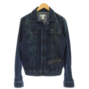 DREPA ヴィンテージ加工デニムジャケット M ブルー