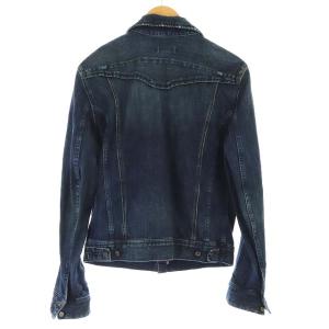 DIESEL DREPA ヴィンテージ加工デニムジャケット M ブルー