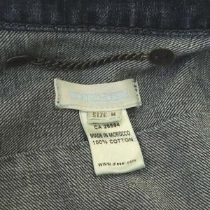 DIESEL DREPA ヴィンテージ加工デニムジャケット M ブルー