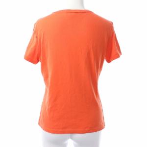 CELINE クルーネックTシャツ オレンジ