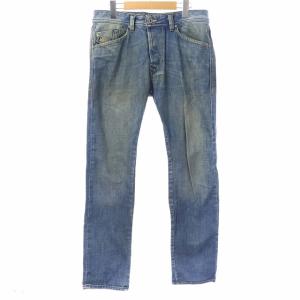 DARRON デニムパンツ ジーンズ ストレート ボタンフライ W29 L32 ブルー