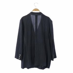 Leilian テーラードジャケット ネイビー