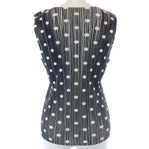 PLEATS PLEASE ISSEY MIYAKE イッセイミヤケ ヴィンテージノースリーブカットソー ブラック