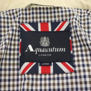 Aquascutum LONDON ミリタリージャケット L ベージュ