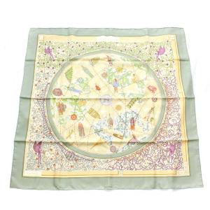 エルメスドットコム www.hermes.com カレ90 緑