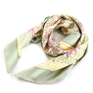 HERMES エルメスドットコム www.hermes.com カレ90 緑