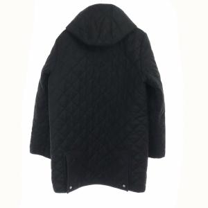 MACKINTOSH キルティングコート 中綿 アウター ロング フード 40 L 黒 ブラック