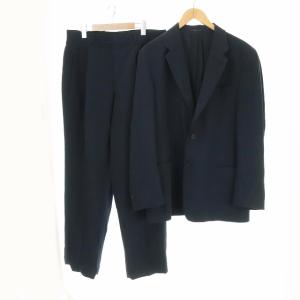 スーツ セットアップ シングル イタリア製 50 ネイビー