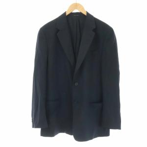 EMPORIO ARMANI スーツ セットアップ シングル イタリア製 50 ネイビー