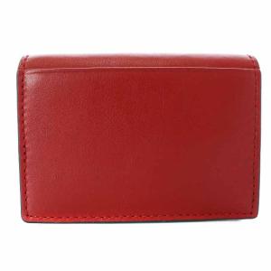 POLO RALPH LAUREN カードケース ビジネス レザー ポロベア レッド
