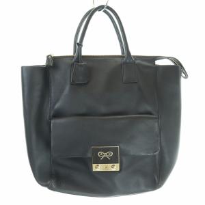 トートバッグ レザー 黒