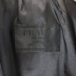 PRADA カバーオール スウィングトップ ロゴ イタリア製 グレー